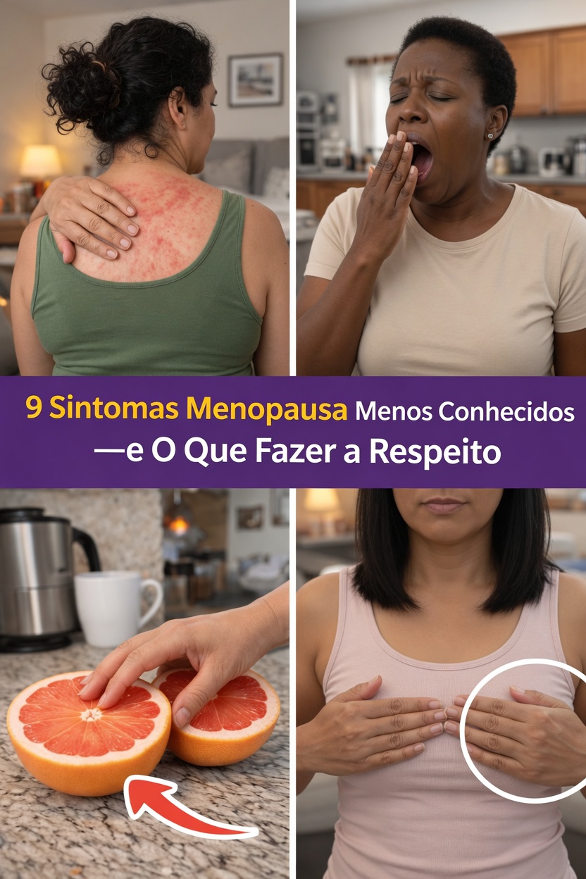 9 sintomas da menopausa que muitas mulheres ignoram e hábitos diários úteis para aliviá-los