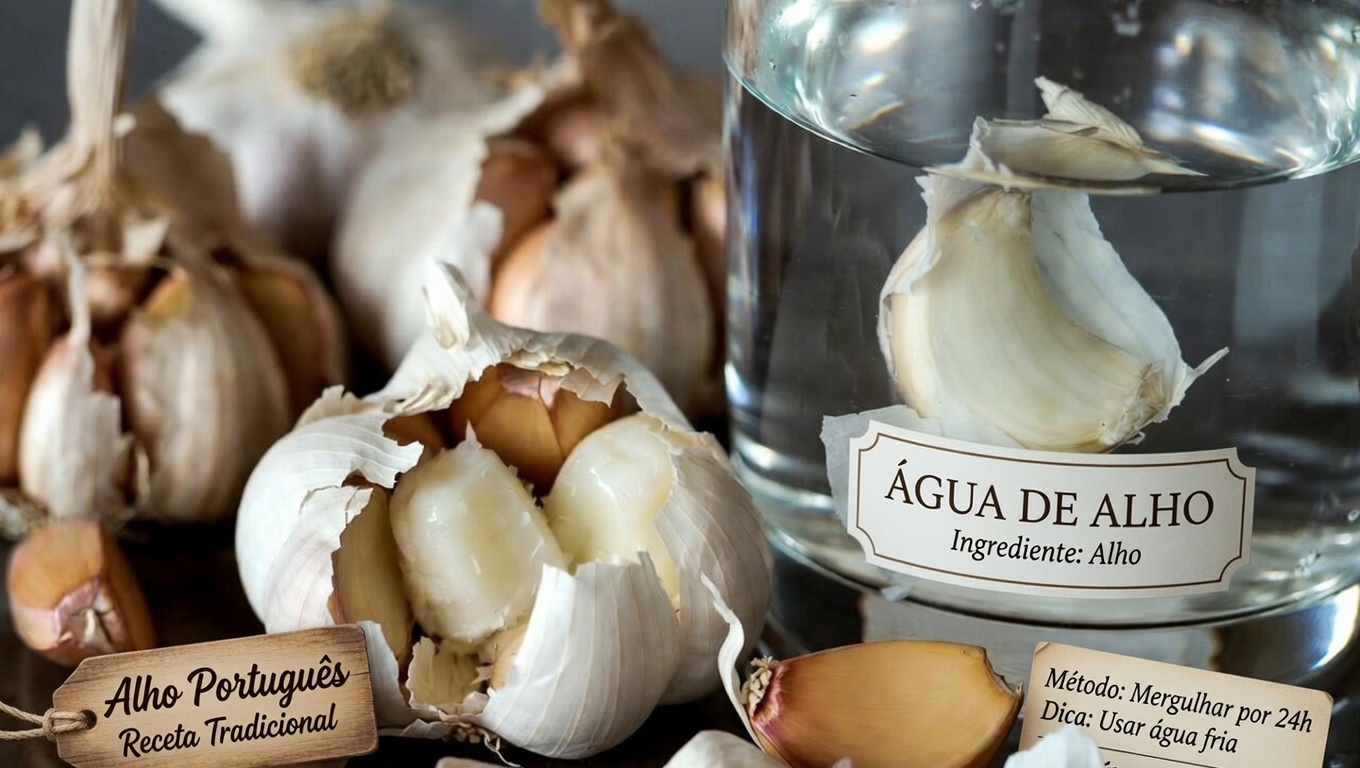 Por que tantas pessoas bebem água com alho em jejum todas as manhãs