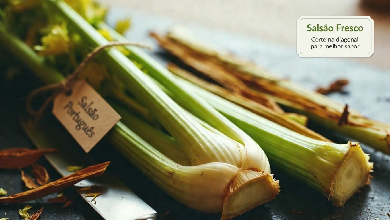 Por que o aipo se destaca nas rotinas naturais de bem-estar