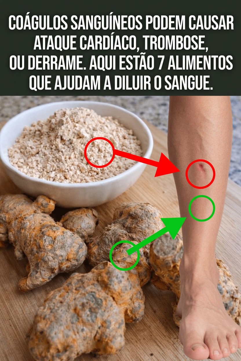 7 alimentos que podem ajudar a manter o fluxo sanguíneo e a circulação saudáveis naturalmente