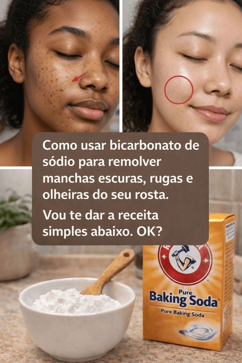 Por que as pessoas recorrem ao bicarbonato de sódio para problemas de pele