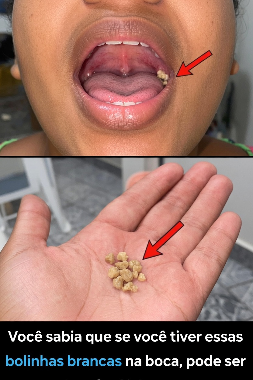 Descubra o que aquelas bolinhas brancas na sua boca podem significar e hábitos diários que valem a pena experimentar