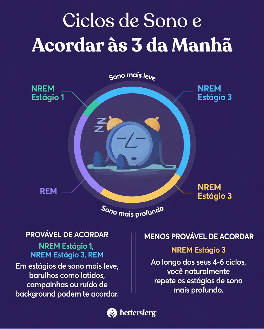 Por que você costuma acordar entre 3 e 4 da manhã? Entenda os motivos comuns e maneiras simples de dormir melhor