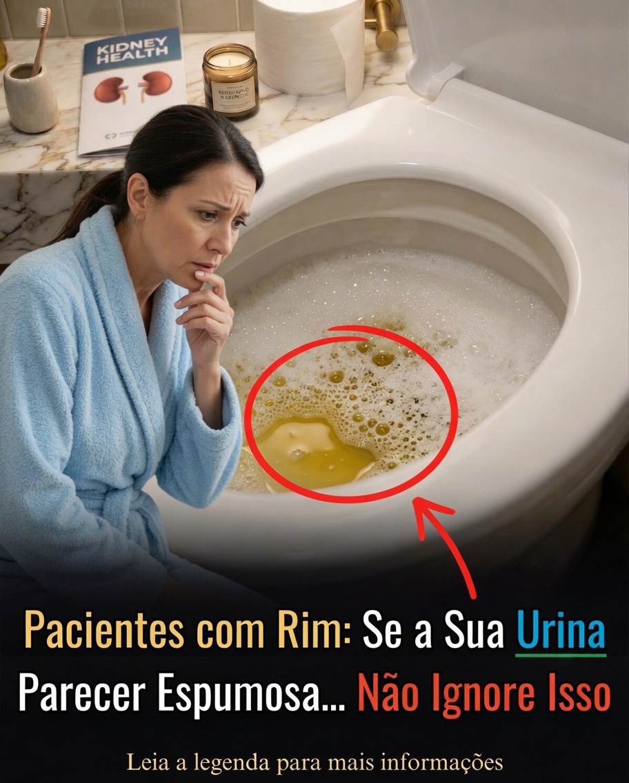 Por que sua urina parece espumosa? Entenda este sinal comum da saúde dos rins