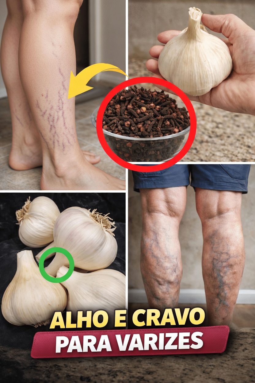 Descubra Maneiras Simples de Usar Alho e Cravo-da-Índia em Casa para Melhorar o Conforto das Pernas e Apoiar a Circulação