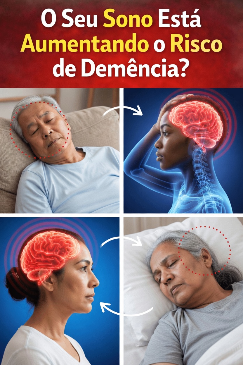 Será que a sua posição ao dormir está afetando secretamente a sua memória à medida que você envelhece? O que os idosos precisam saber