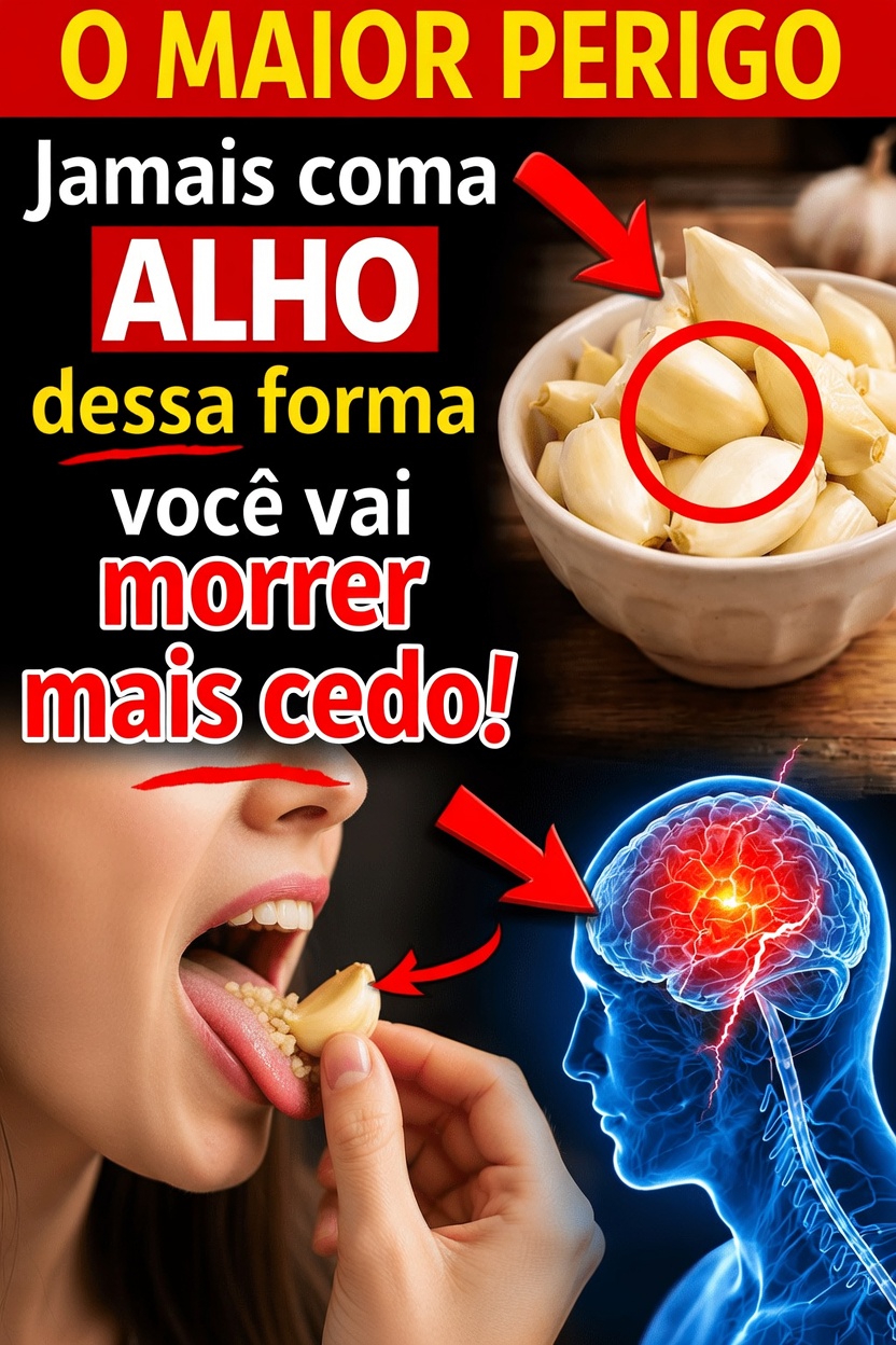 Por que o alho agrada aos adultos com mais de 50 anos