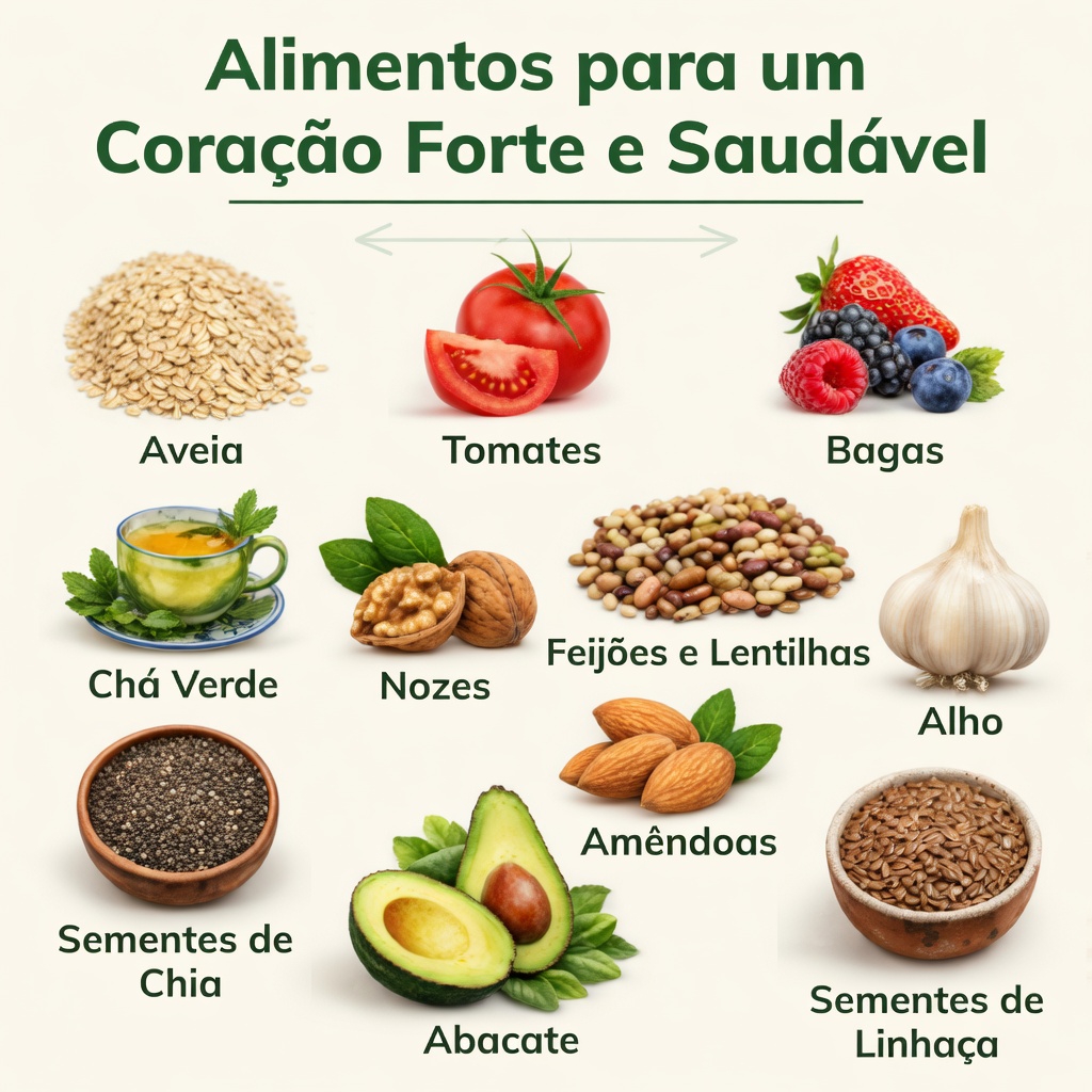 Descubra alimentos poderosos que apoiam naturalmente o fluxo sanguíneo saudável para o coração e o bem-estar das artérias