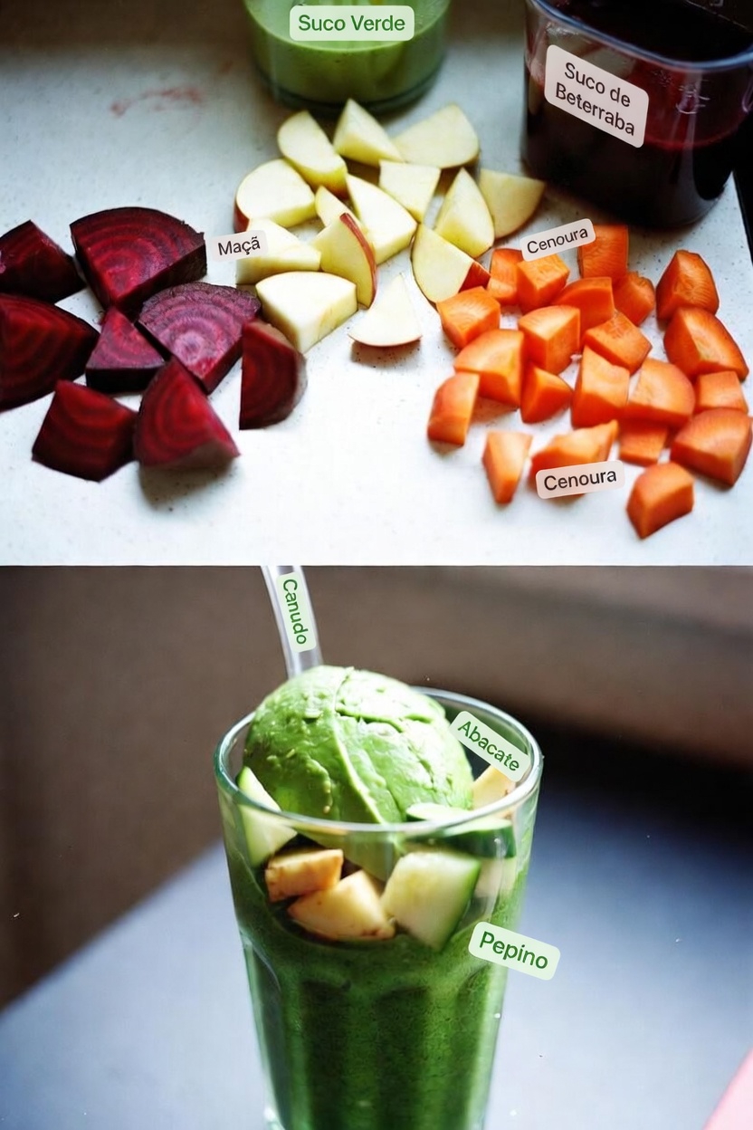 Descubra 6 Deliciosas Receitas Caseiras de Sucos para Apoiar a Energia, a Imunidade e um Sono Tranquilo Naturalmente