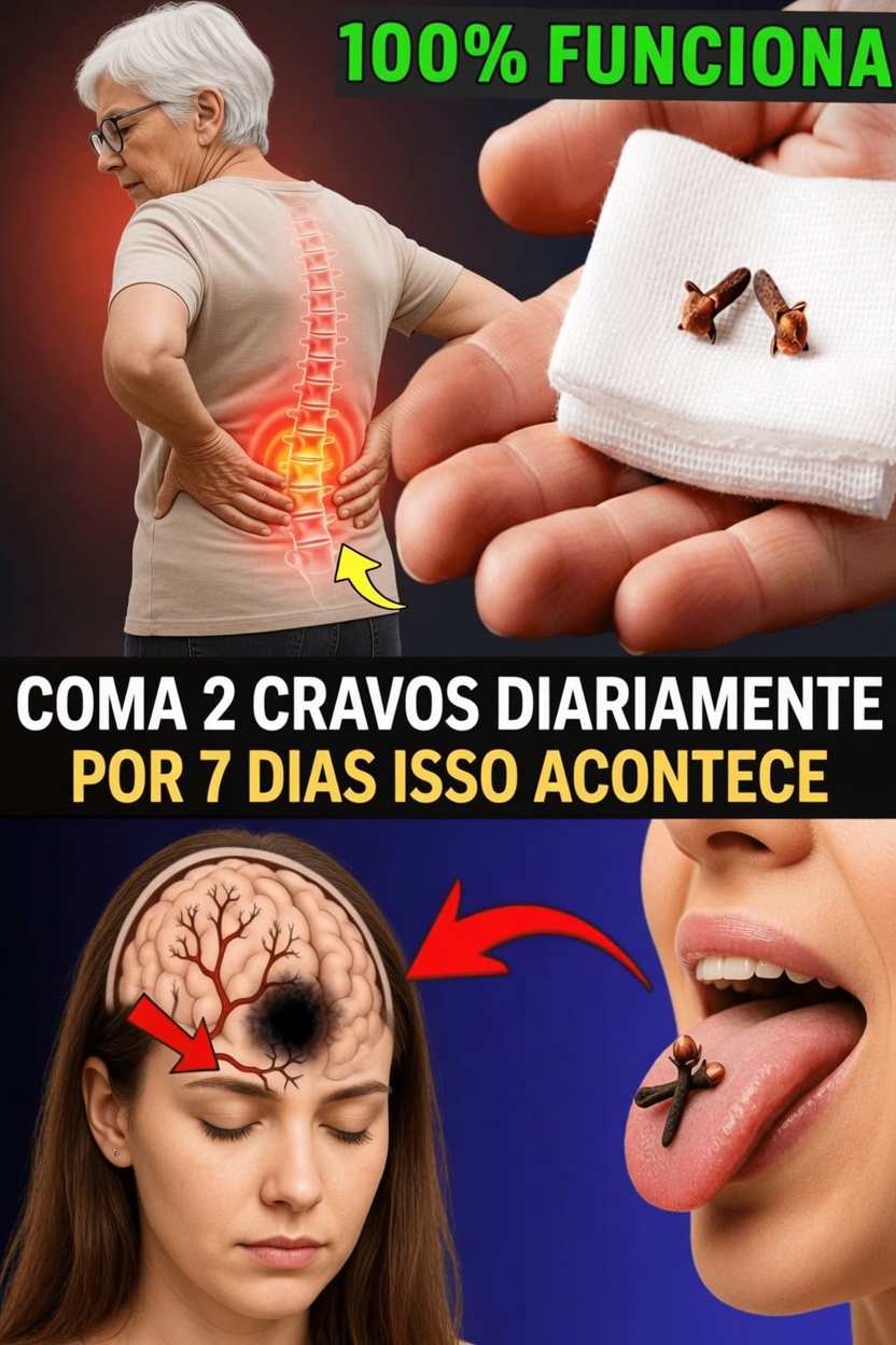 Cravo-da-índia Depois dos 60: O Que Acontece Quando Você Come 2 Cravos-da-índia por Dia Durante 7 Dias?