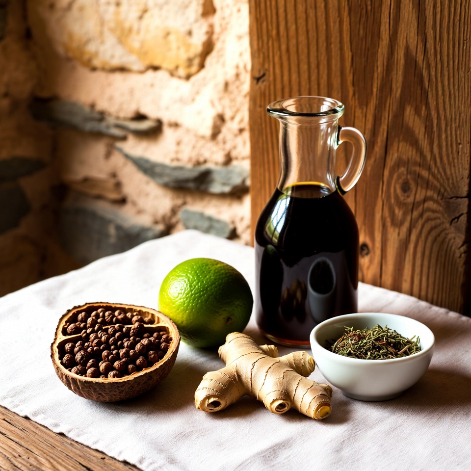 Desvende o Segredo Ancestral para uma Vitalidade Explosiva: Tônico de Noz-de-cola Amarga, Gengibre e Limão