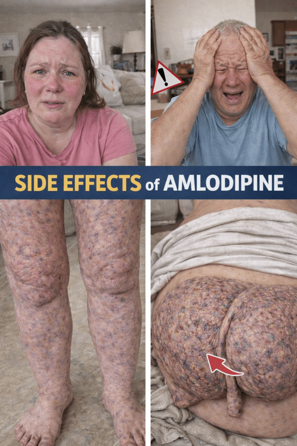 12 efeitos colaterais comuns da amlodipina que você deve conhecer