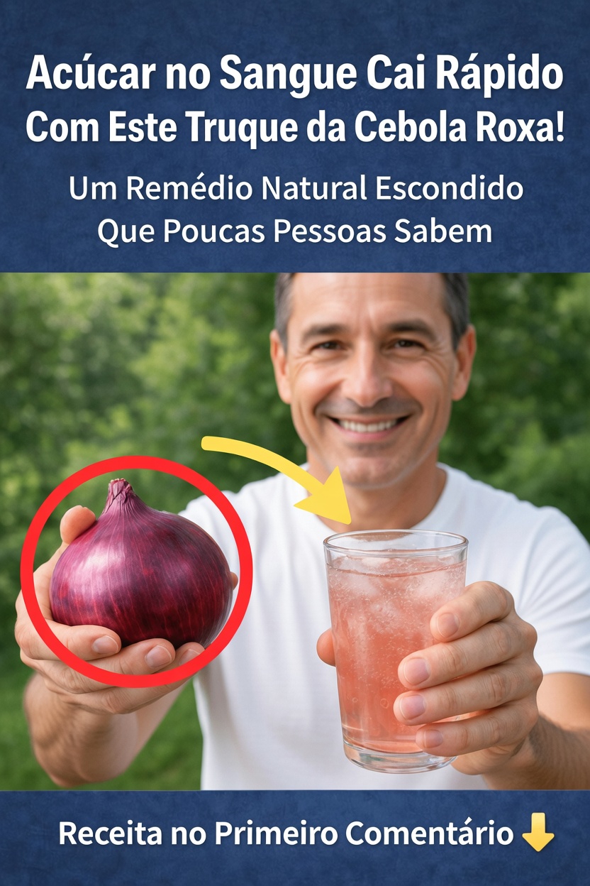 Cebola roxa e açúcar no sangue: explorando um simples ingrediente da cozinha para o bem-estar diário