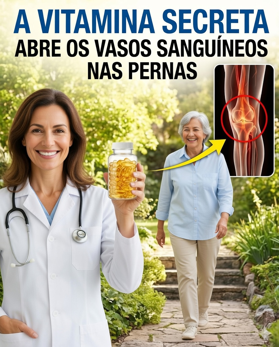 3 vitaminas-chave para apoiar a circulação em caso de diabetes (sem promessas exageradas)