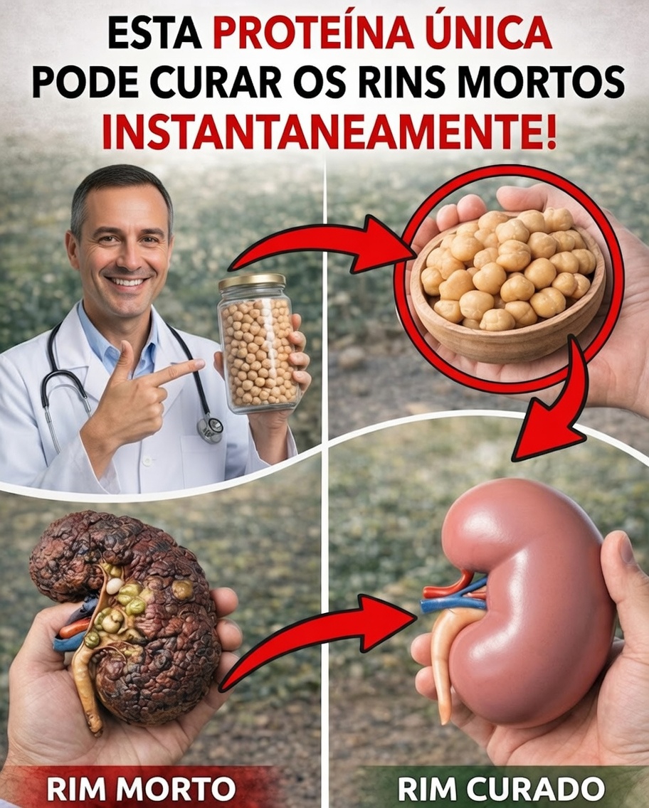 O segredo das proteínas: quais ajudam seus rins… e quais os esgotam silenciosamente
