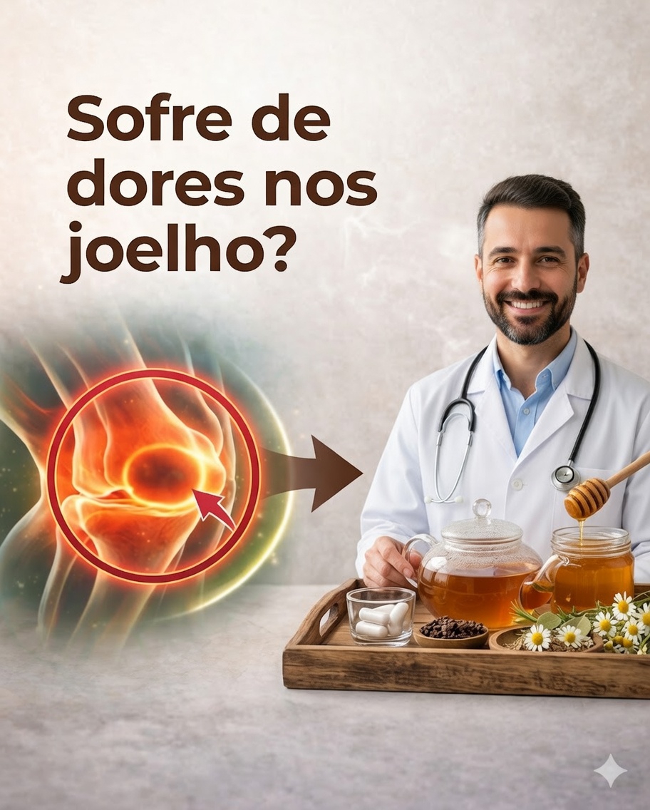 Tisana natural para os joelhos: a bebida caseira que pode aliviar a dor e a inflamação