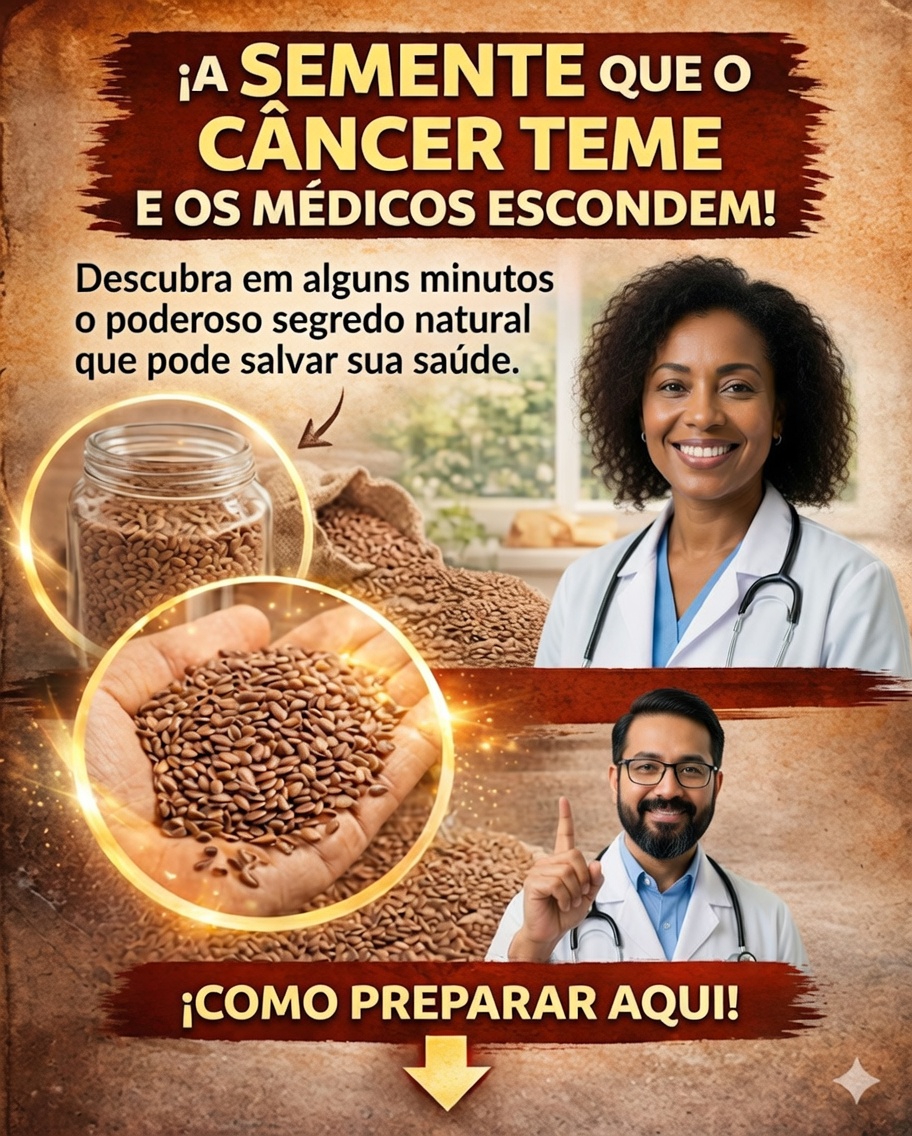 🌱 5 sementes poderosas para ajudar a limpar as artérias e melhorar a saúde do coração