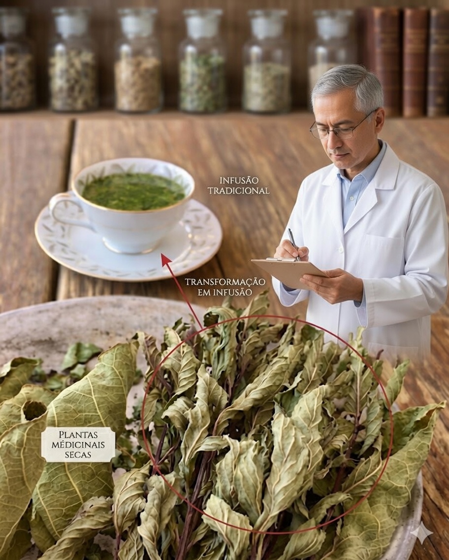 🌿 Duas folhas medicinais gratuitas: uma vez secas, tornam-se “ouro vegetal” para reduzir o açúcar e proteger o fígado