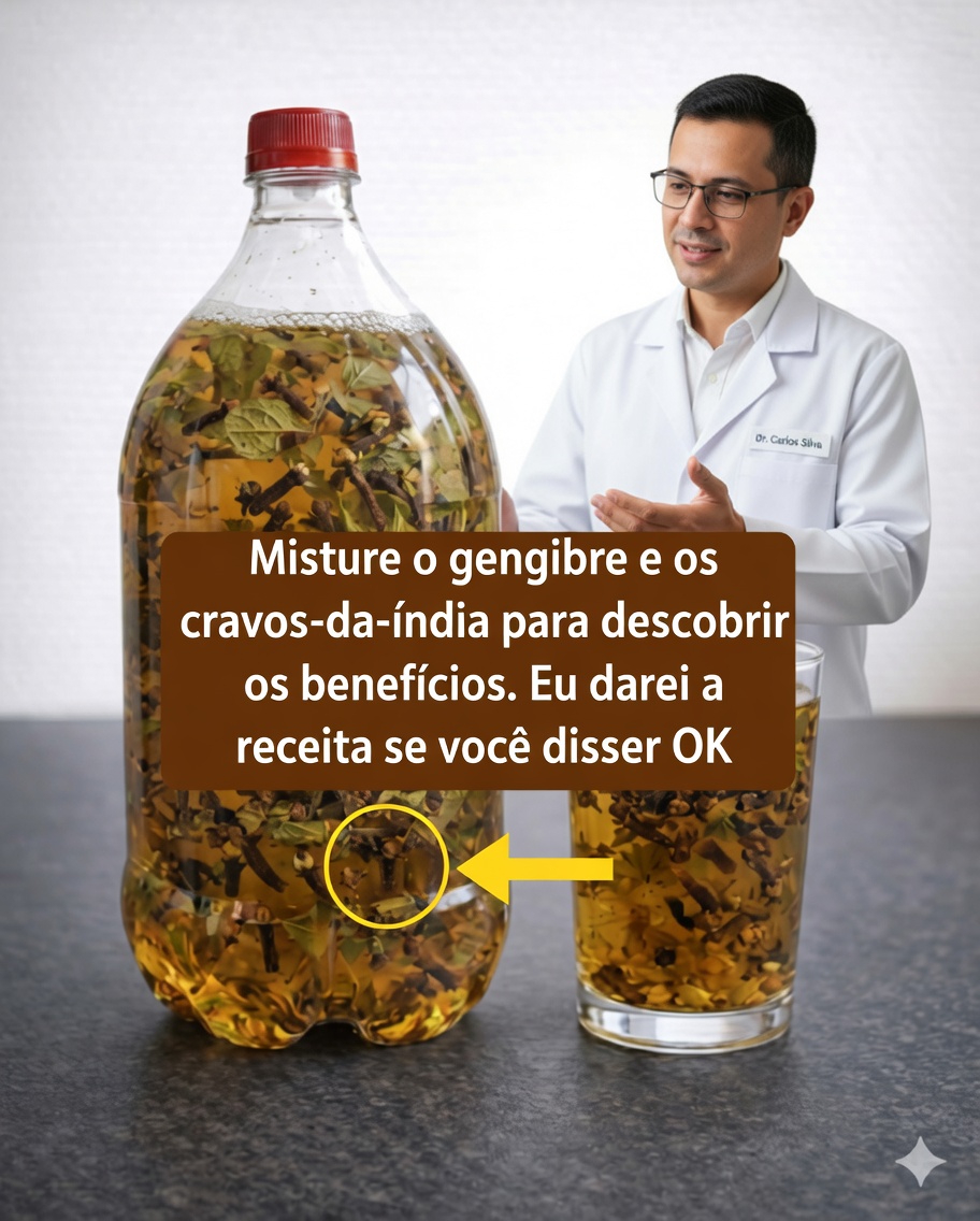 🌿 Misturar Gengibre com Cravo-da-Índia: O Remédio Natural que Surpreende Todo Mundo