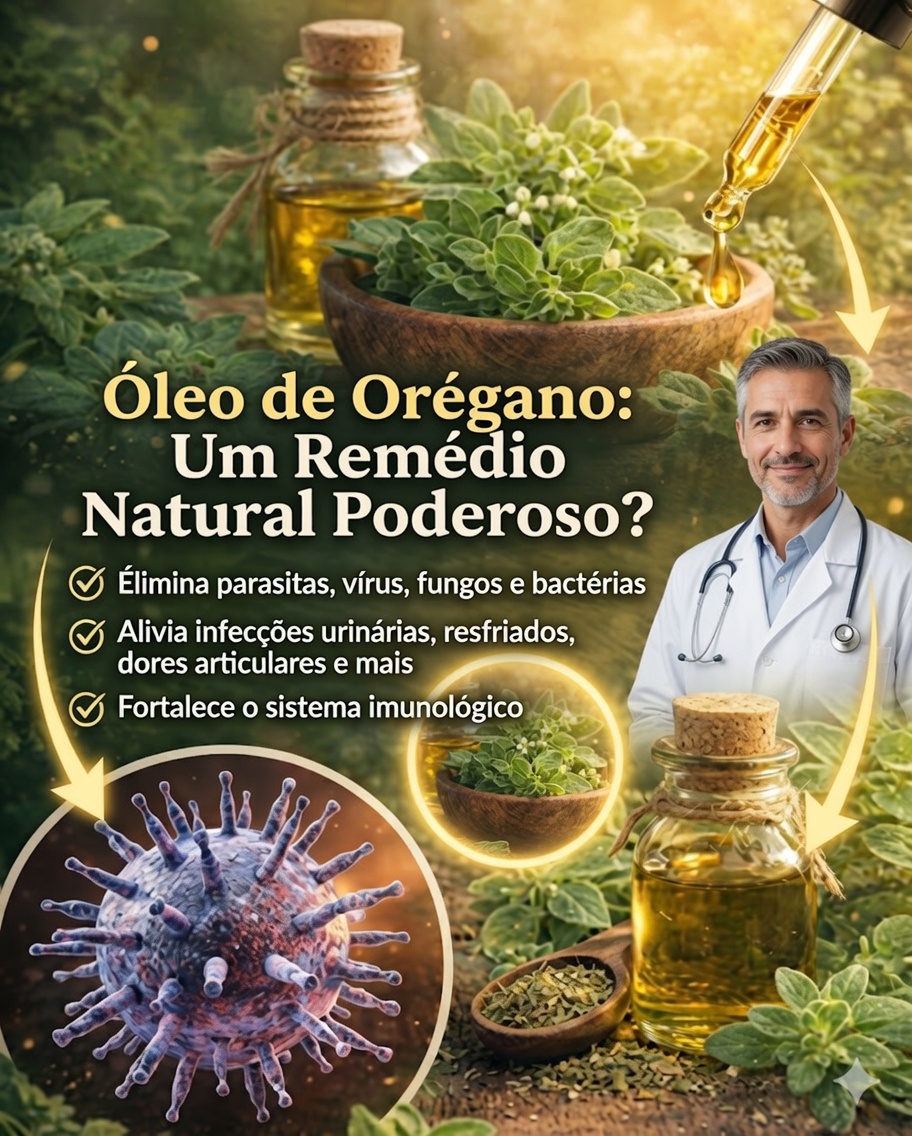 🌿 Óleo de Orégano: 15 Benefícios Comprovados pela Ciência para a Sua Saúde