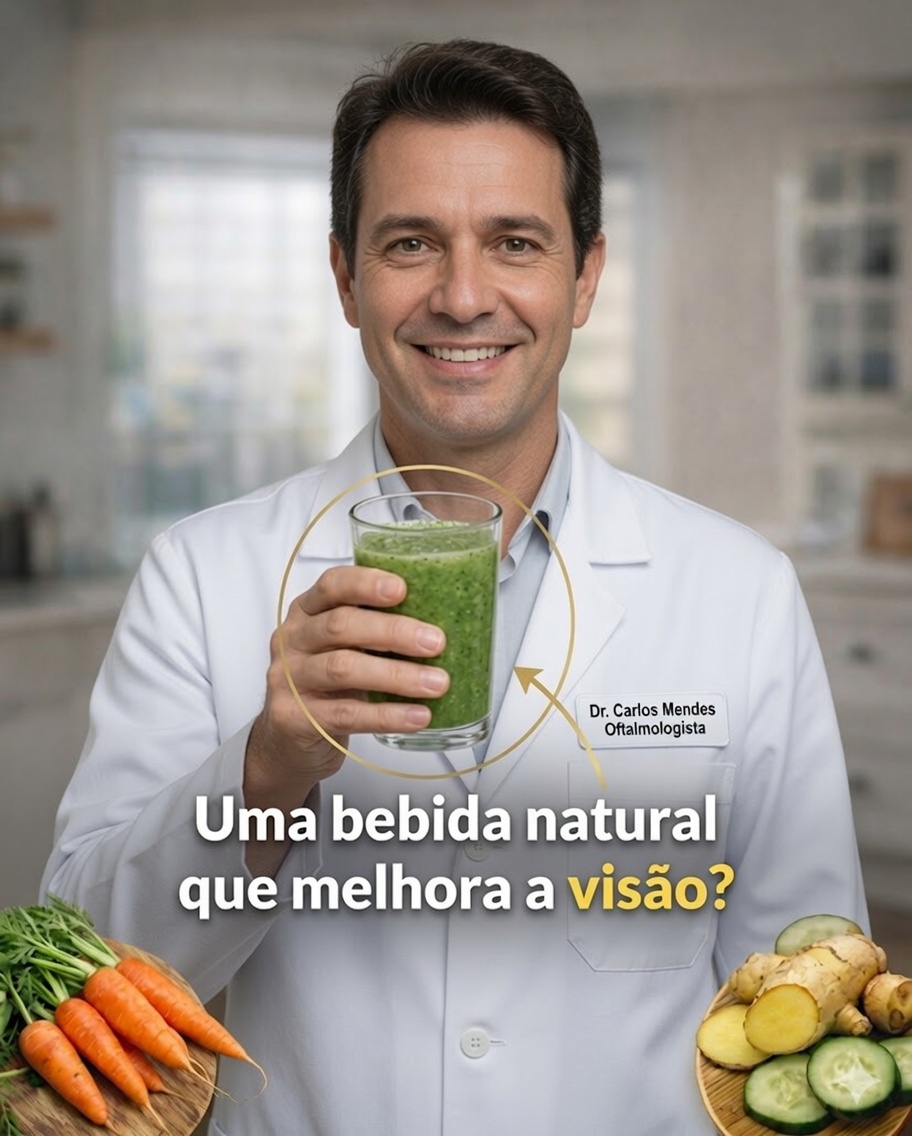 👁️ Bebida Natural para a Saúde Ocular: Uma Deliciosa Forma de Cuidar da Sua Visão