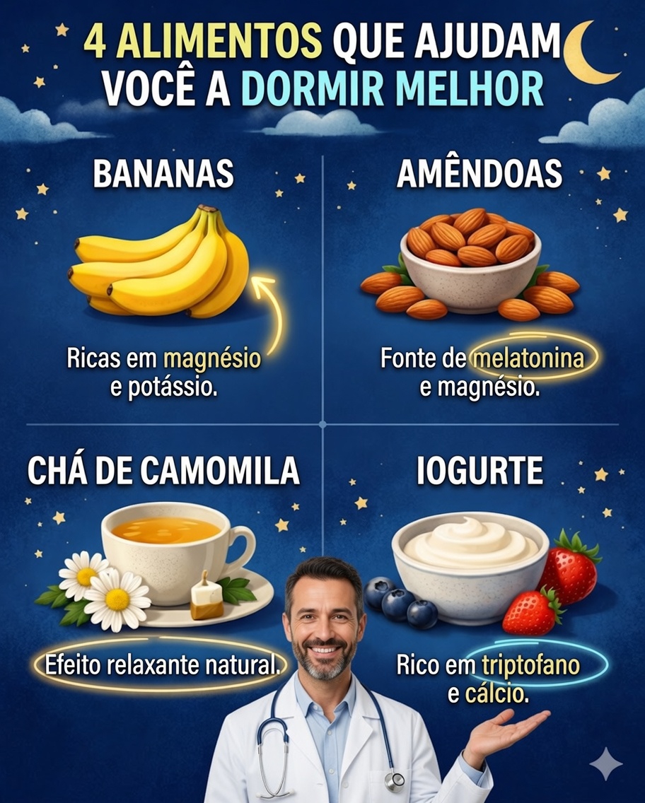 🌙 Frutas que favorecem um sono melhor naturalmente