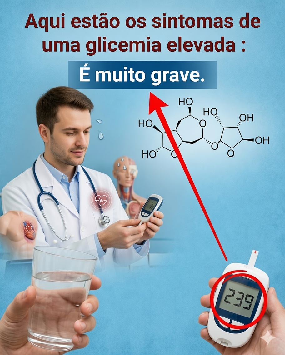 🚨 Sinais de que você tem muito açúcar no sangue: sintomas que nunca devem ser ignorados