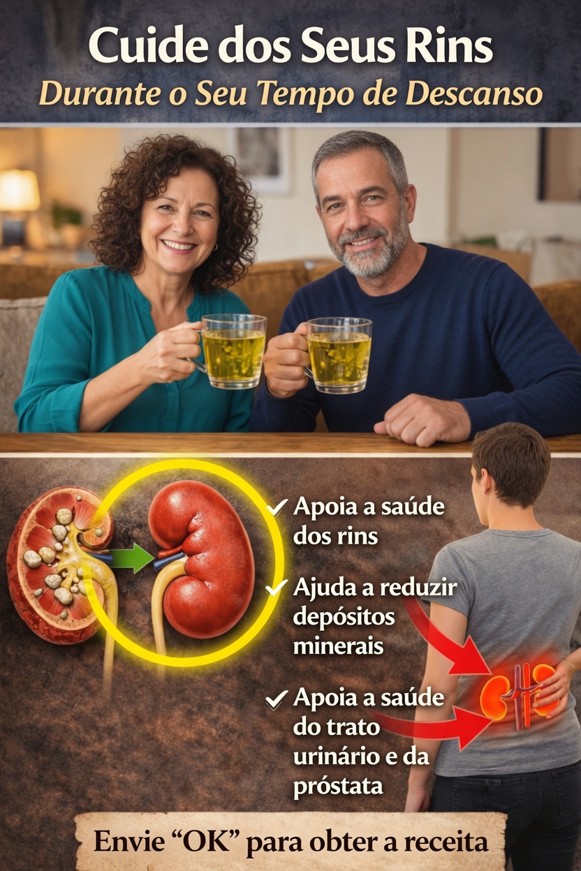 Como manter seus rins saudáveis durante seu tempo de descanso com esta receita fácil de chá de ervas