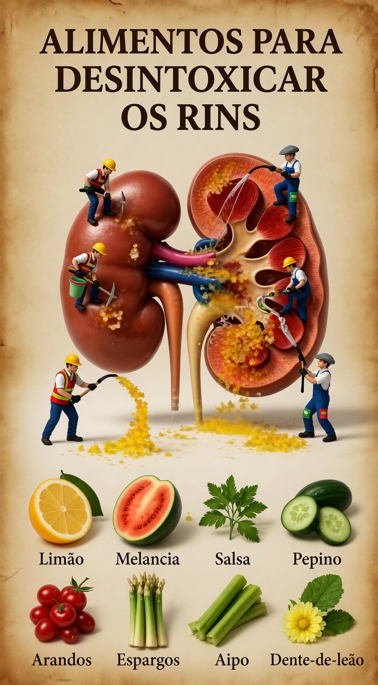 Descubra 7 Hábitos Diários Simples e Alimentos para Ajudar a Apoiar a Saúde dos Seus Rins Naturalmente