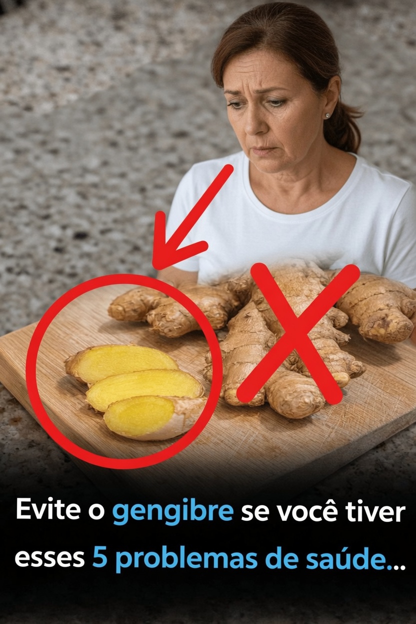 Evite Gengibre Se Você Tiver Estes 5 Problemas de Saúde: Informações Importantes que Você Precisa Saber