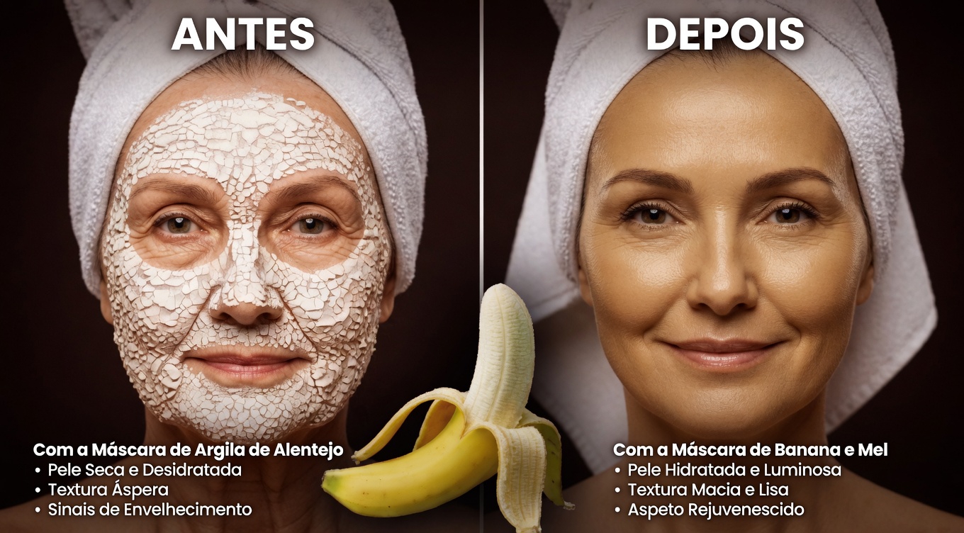 Descubra esta rotina fácil de máscara de banana que muitos idosos usam para ajudar a manter a aparência da pele mais lisa