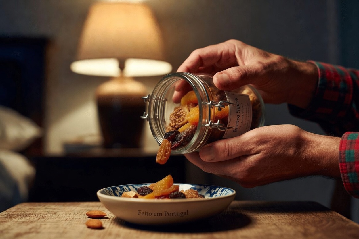 3 frutas secas que os idosos podem comer antes de dormir para ajudar a manter hábitos mais saudáveis de urinar à noite