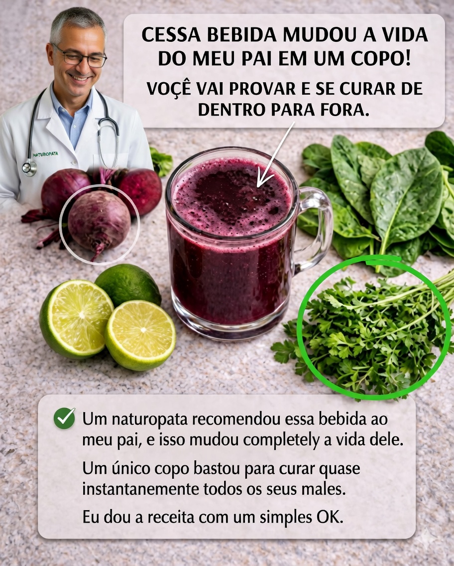 🥤✨ O Smoothie Milagroso: A Bebida Natural Que Pode Transformar Sua Saúde