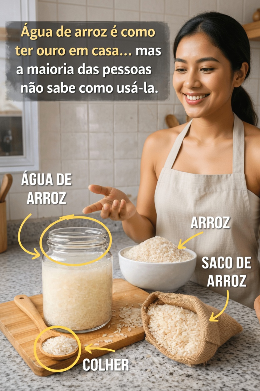 O Que É Água de Arroz e Por Que Está Chamando Atenção?