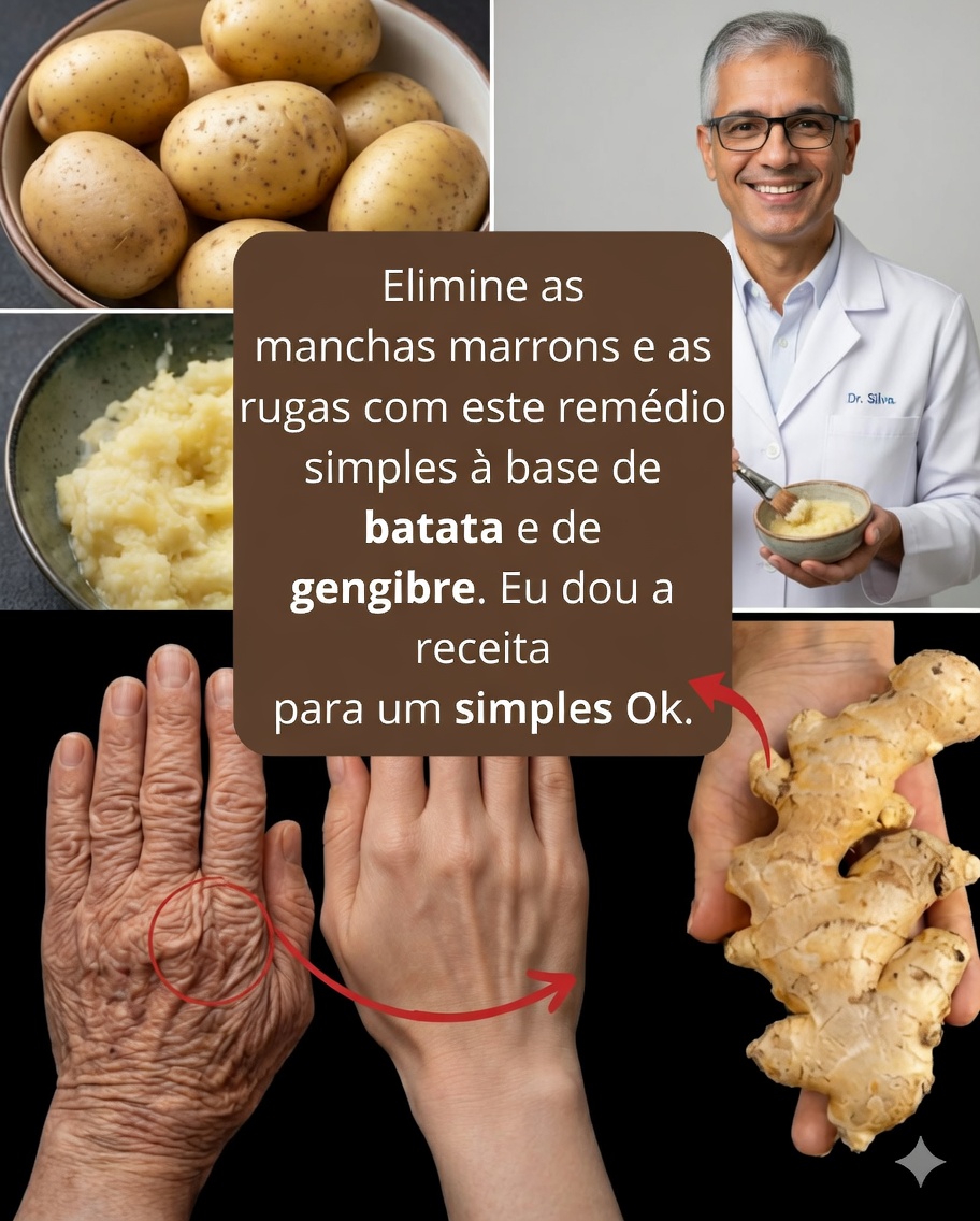 Elimine naturalmente as manchas escuras e as rugas: remédios caseiros para uma pele mais jovem
