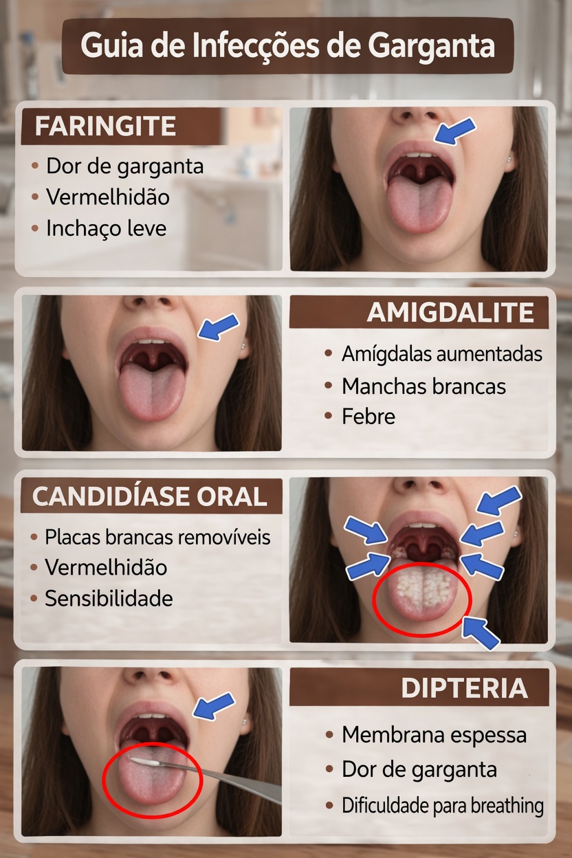 Quais São os Diferentes Tipos de Infecções na Garganta e Como Você Pode Identificar os Sinais Cedo?
