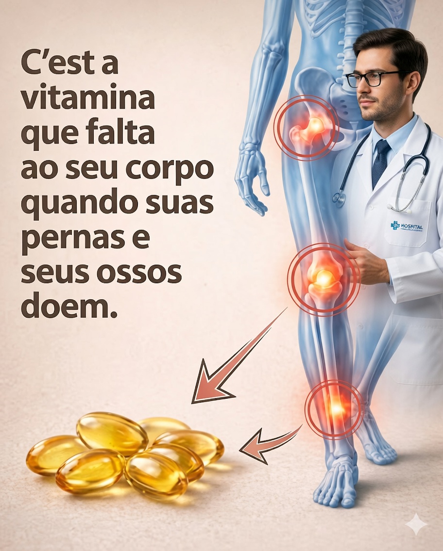 A vitamina essencial que pode aliviar as dores no joelho