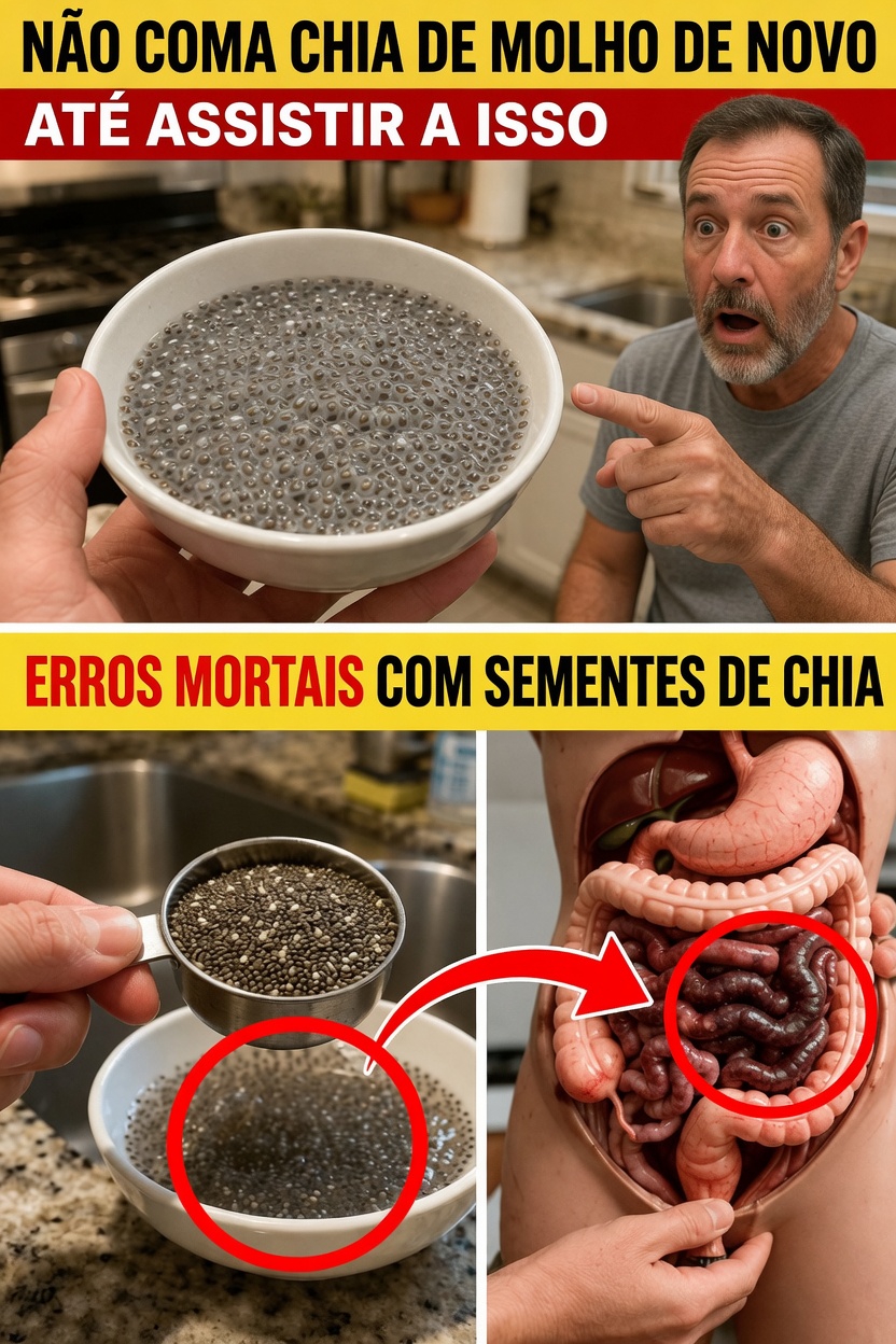 5 erros críticos que você está cometendo ao deixar sementes de chia de molho e como evitá-los para obter melhores resultados