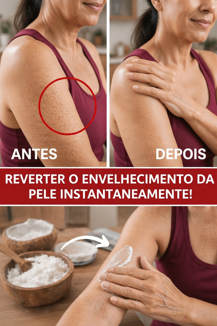 Descubra este simples hábito de 2 minutos com óleo de coco que os idosos estão experimentando para cuidar da pele