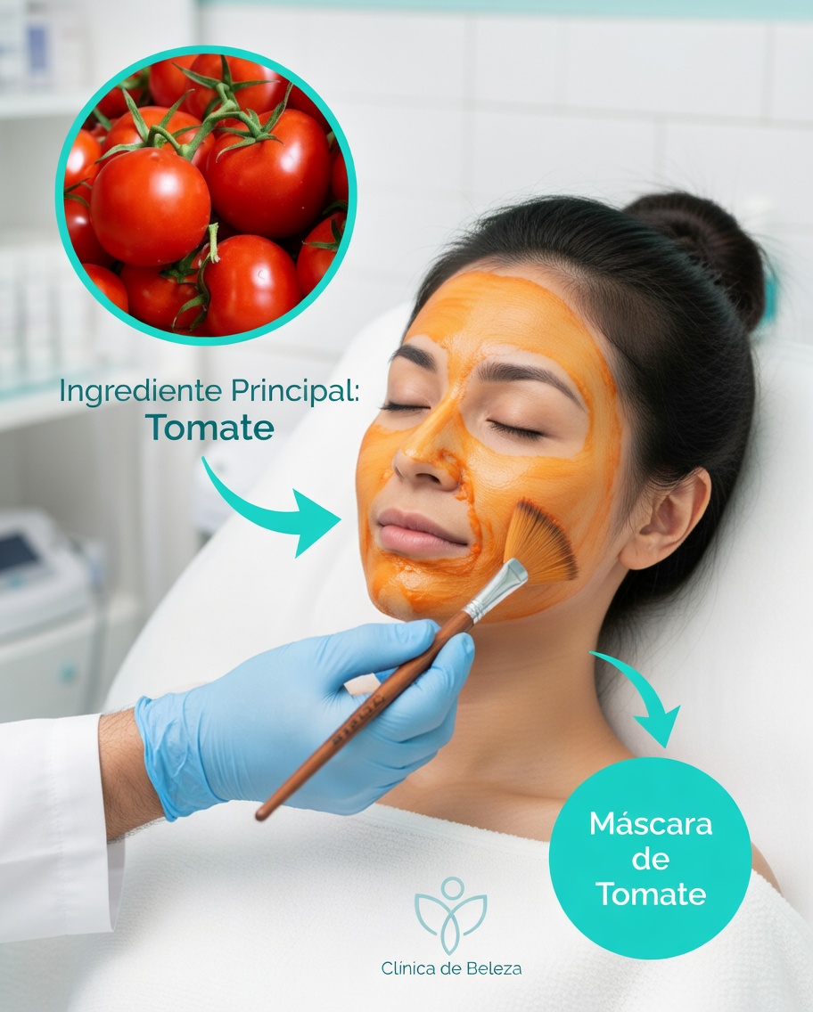 🍅 Tomate e colágeno: a máscara natural que pode rejuvenescer sua pele em qualquer idade