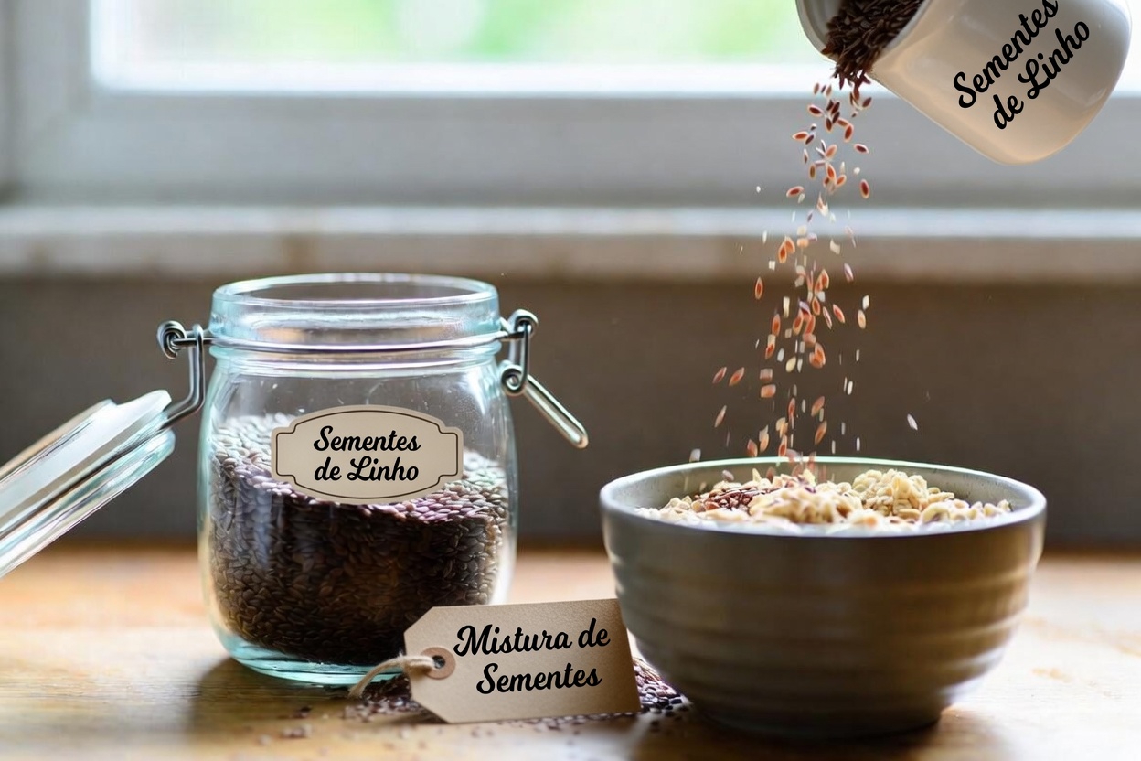 Como Adicionar Sementes de Linhaça à Sua Rotina Diária para Maior Conforto Ocular e Suporte à Visão