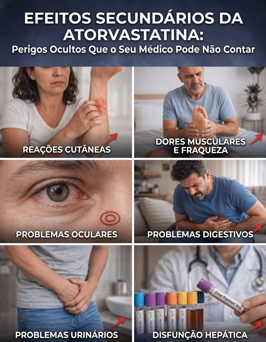 15 Possíveis Efeitos Colaterais da Atorvastatina que Você Deve Conhecer: Um Guia Útil para Pacientes