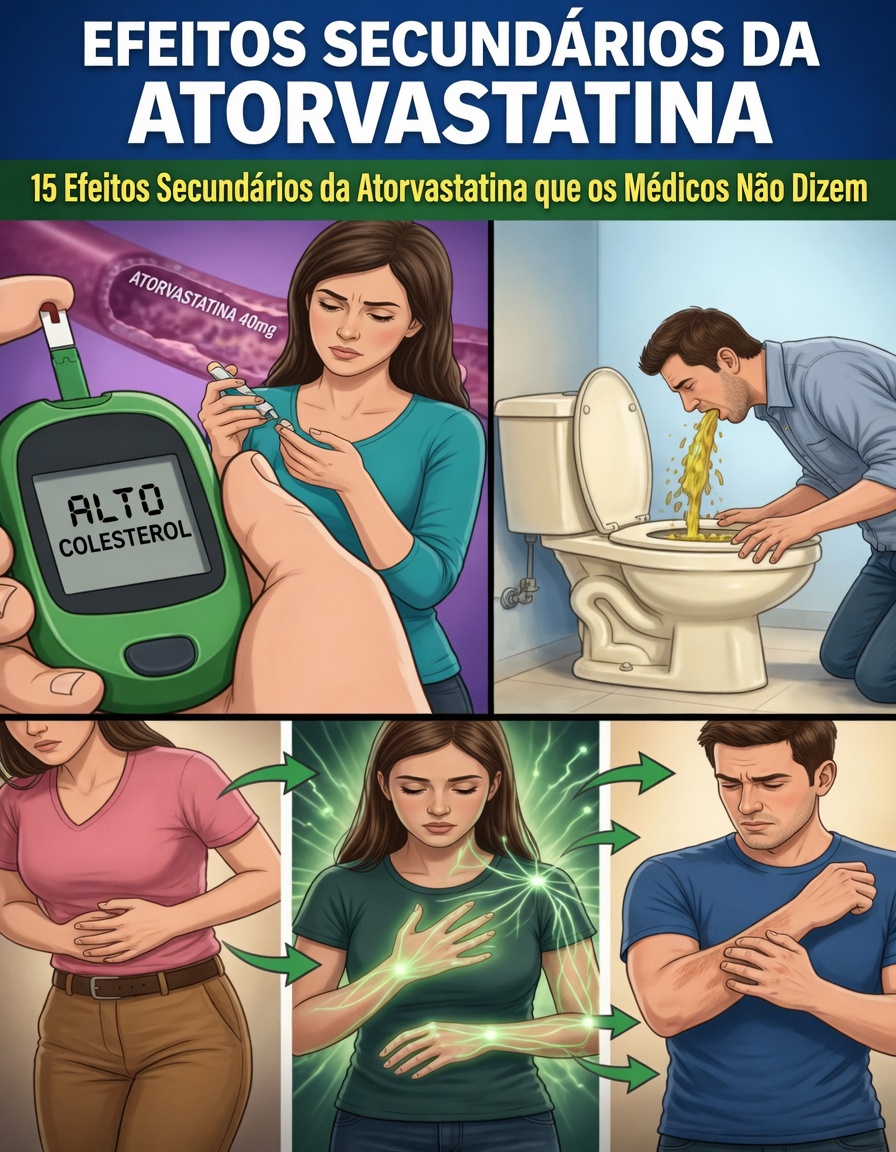 15 Possíveis Efeitos Colaterais da Atorvastatina que Você Deve Conhecer: Um Guia Útil para Pacientes