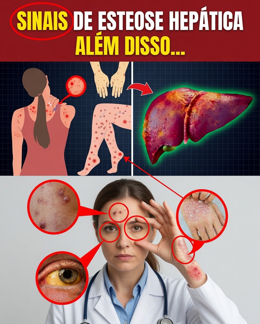 ⚠️ AVISO! 8 sintomas misteriosos que prejudicam seu fígado | Fígado gorduroso