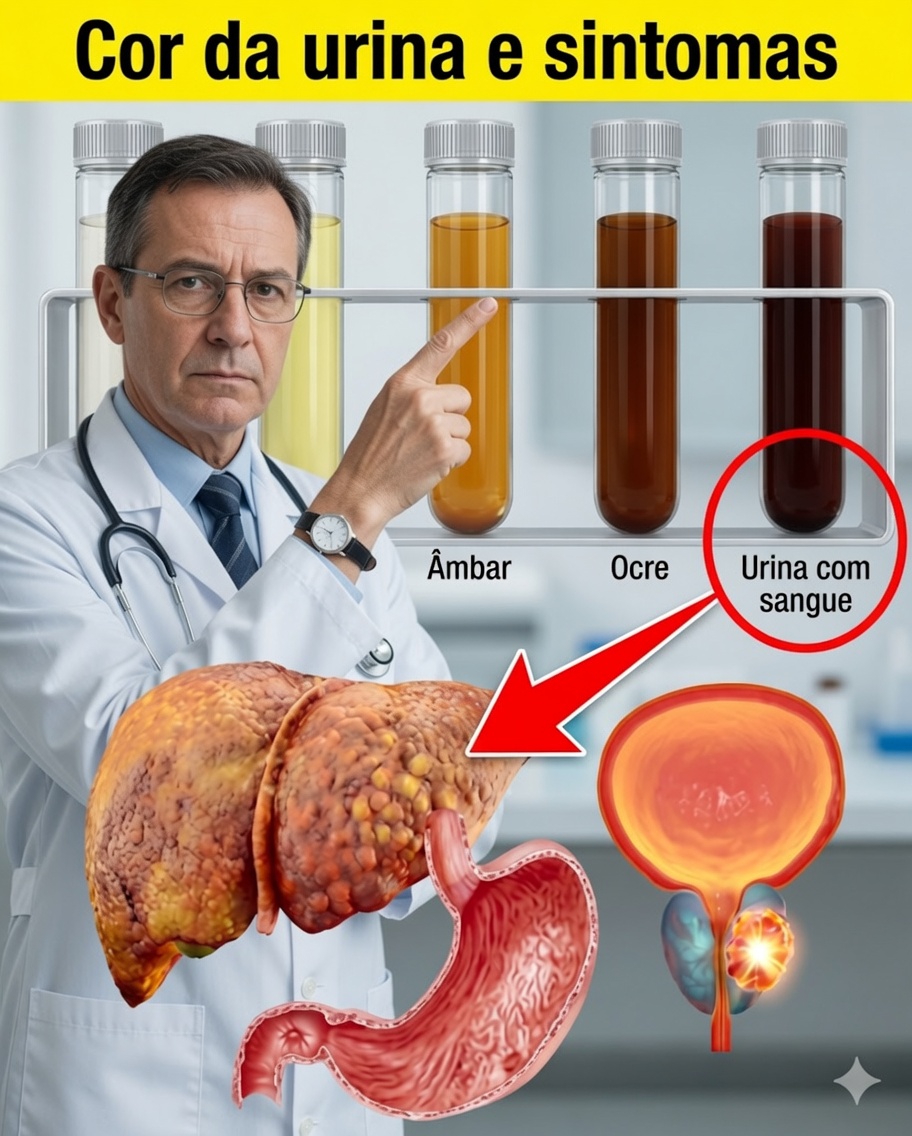 O que a cor da sua urina revela sobre sua saúde