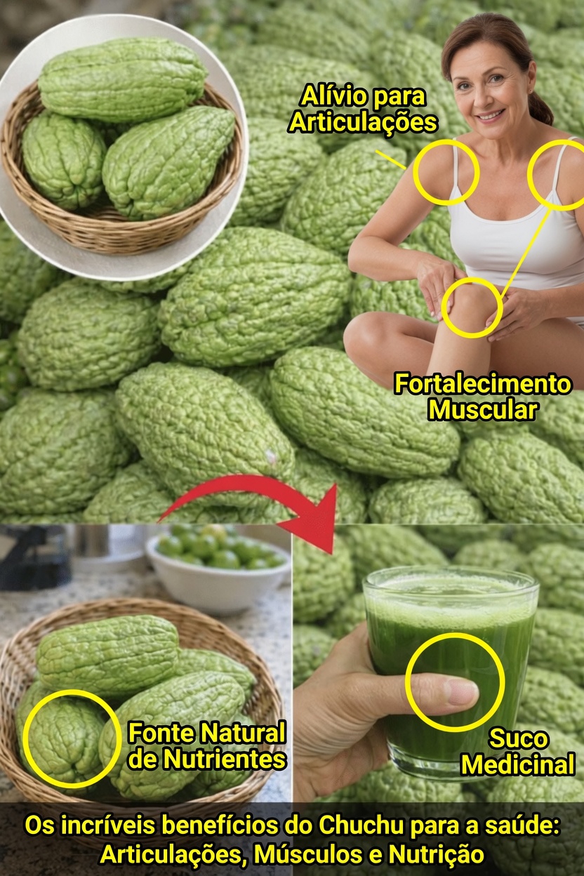 Chuchu: um complemento simples à sua alimentação para o bem-estar diário e apoio à saúde do coração