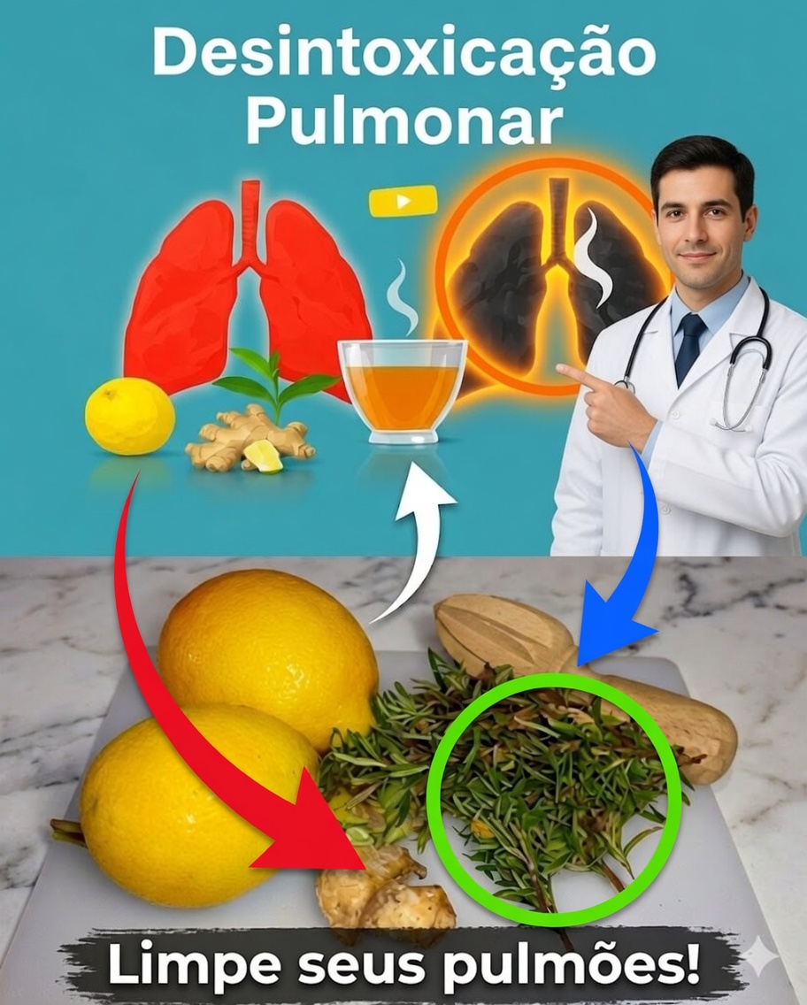 O método mais eficaz para limpar os seus pulmões: elimine a tosse e o muco em apenas 3 dias!