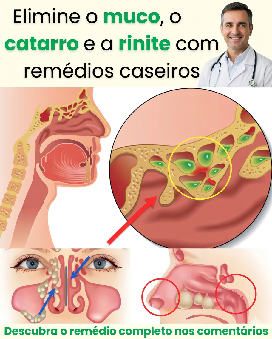 Muco e Catarro: Remédios Caseiros Eficazes
