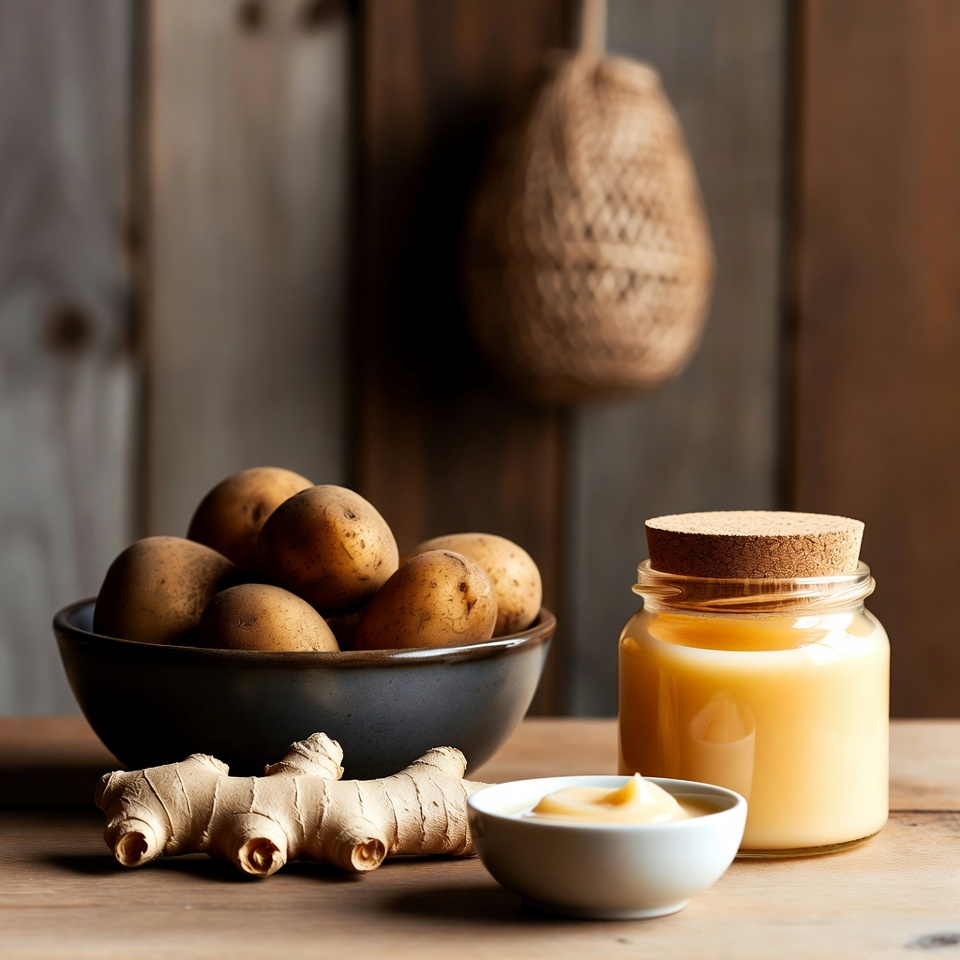 As batatas e o gengibre da sua cozinha podem favorecer uma pele mais luminosa e uniforme?
