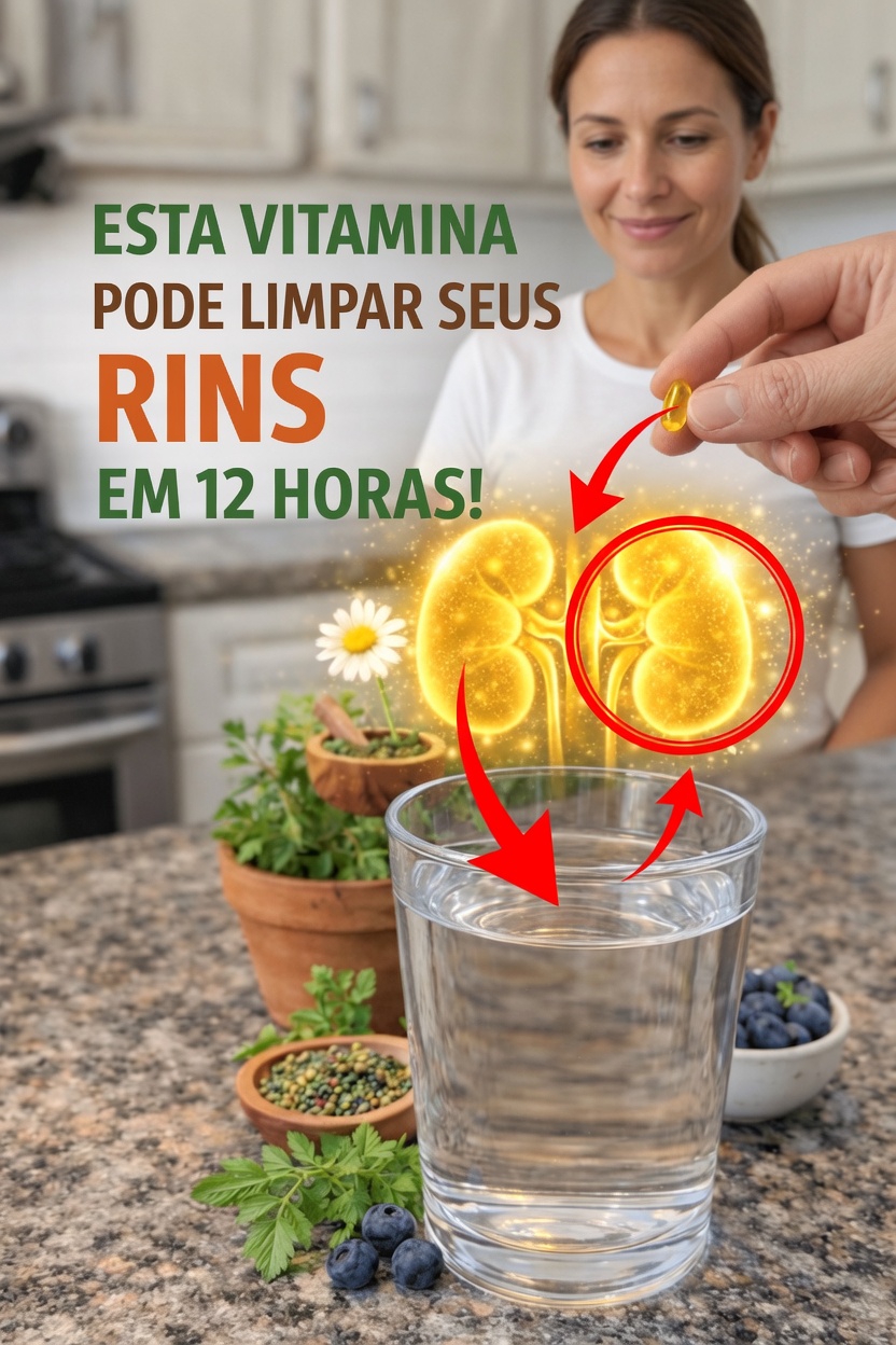 Estas 3 vitaminas estão discretamente ajudando a saúde dos rins à medida que envelhecemos?